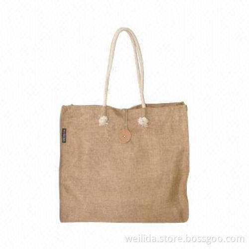 Carrier Bag, Made of Cotton Flax, Various Sizes are Available
